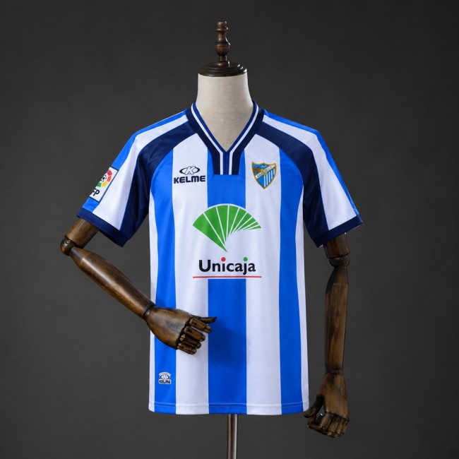 Malaga Jersey 1999-2001 Home Retro Football Kit Soccer Shirt