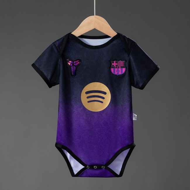 Baby Barcelona Jersey 2026-2027 Away Football Kit Soccer Shirt
