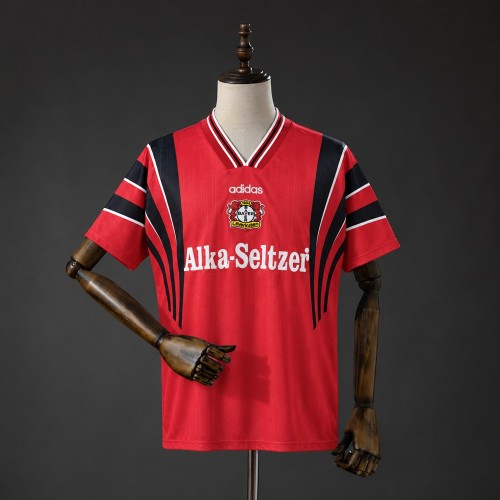 Bayer 04 Leverkusen Jersey 1996-1997 Home Retro Football Kit Soccer Shirt