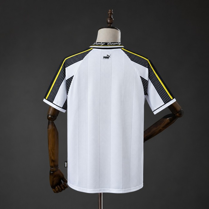 Derby County Jersey 1995-1997 Home Football Kit Soccer Shirt