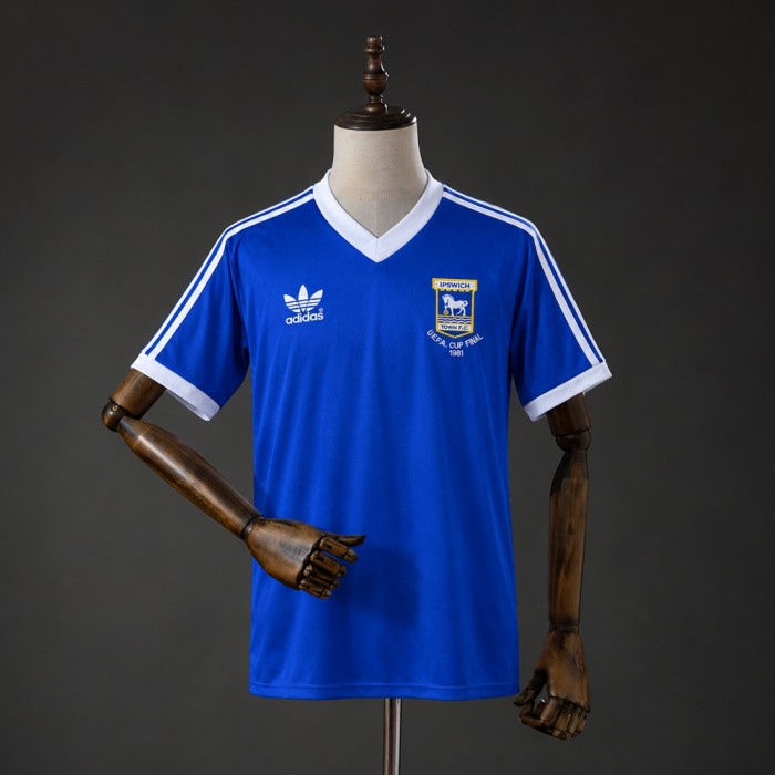 Ipswich Town Jersey 1978-1981 Home Retro Football Kit Soccer Shirt