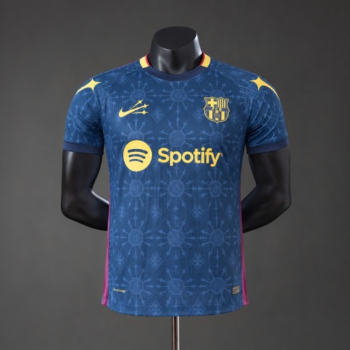 Player Version Barcelona Jersey 2026-2027 Anniversary 125th Football Kit Soccer Shirt