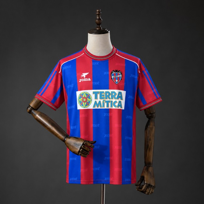 Levante UD Jersey 1999-2000 Home Retro Football Kit Soccer Shirt