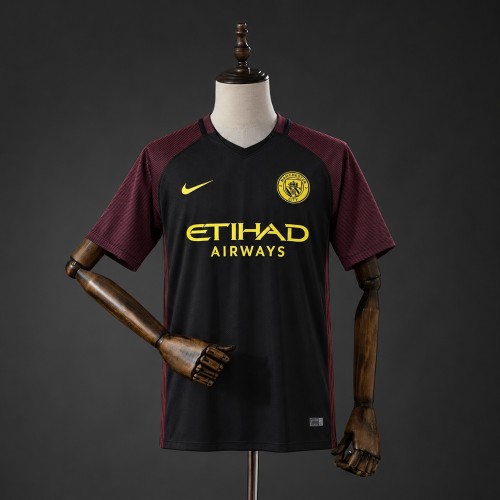 Manchester City Jersey 2016-2017 Third Retro Football Kit Soccer Shirt