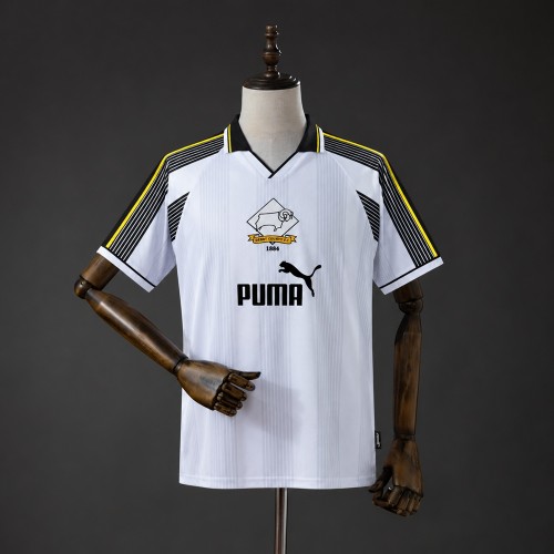 Derby County Jersey 1995-1997 Home Football Kit Soccer Shirt