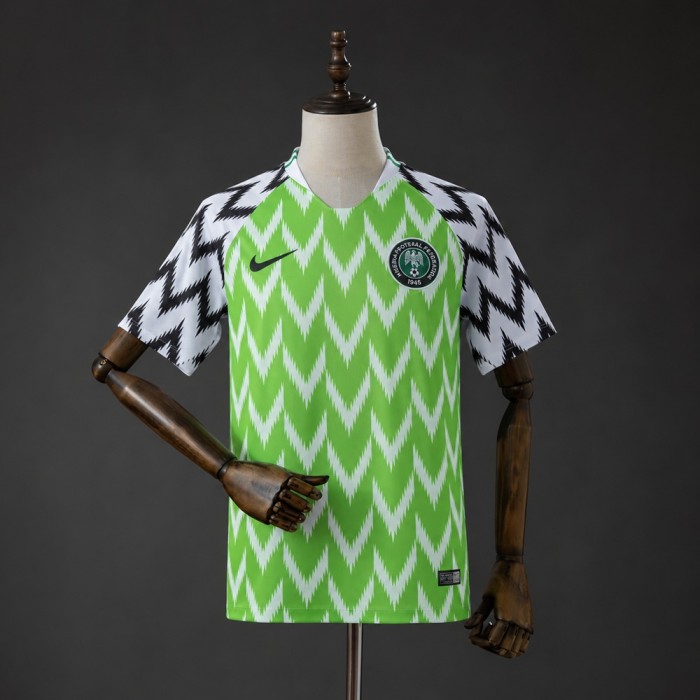 Nigeria Jersey 2018 Home Retro Football Kit Soccer Shirt