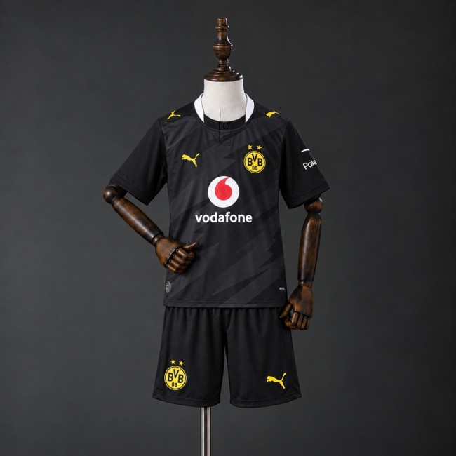 Kids Dortmund Jersey 2026-2027 Away Football Kit Soccer Shirt
