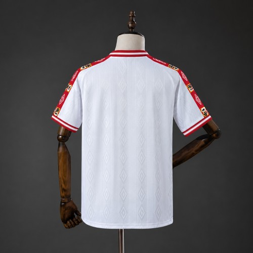 Sevilla Jersey 1998-2000 Home Retro Football Kit Soccer Shirt