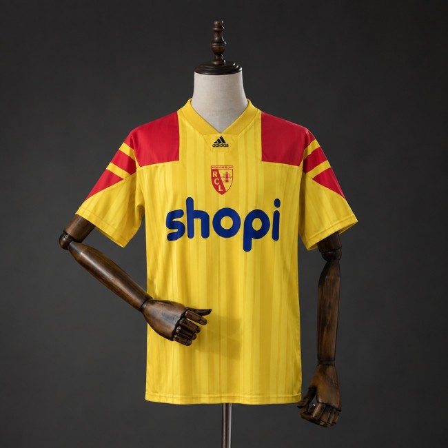 Lens Jersey 1993-1994 Home Retro Football Kit Soccer Shirt