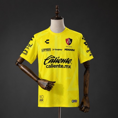 Atlas Jersey 2026-2027 Yellow Goalkeeper Football Kit Soccer Shirt