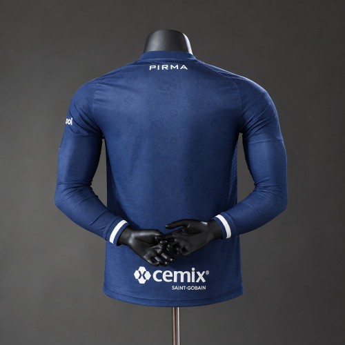 Player Version Cruz Azul Jersey 2026-2027 Third Long Sleeves Football Kit Soccer Shirt