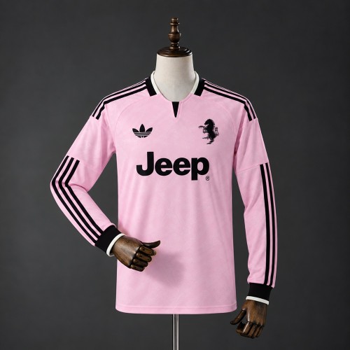 JUV Jersey 2026-2027 Away Long Sleeves Football Kit Soccer Shirt