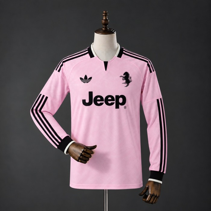 JUV Jersey 2026-2027 Away Long Sleeves Football Kit Soccer Shirt