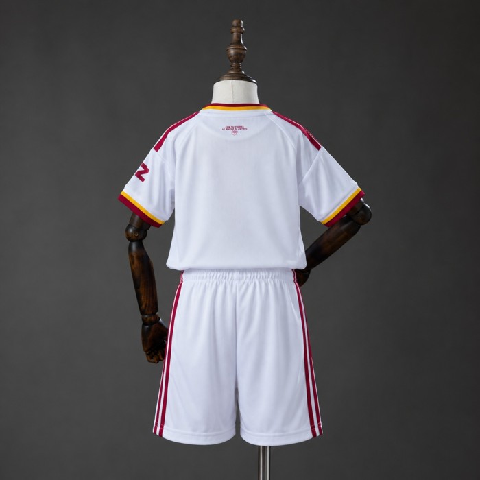 Kids Roma Jersey 2026-2027 Away Football Kit Soccer Shirt