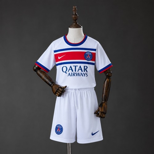 Kids PSG Jersey 2026-2027 Training Football Kit Soccer Shirt