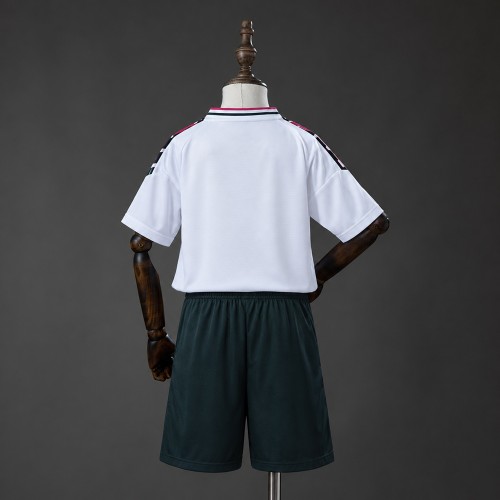 Kids Real Madrid Jersey 2026-2027 Retro Football Kit Soccer Shirt