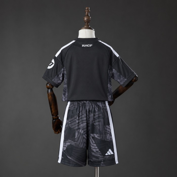 Kids Real Madrid Jersey 2026-2027 Goalkeeper Football Kit Soccer Shirt