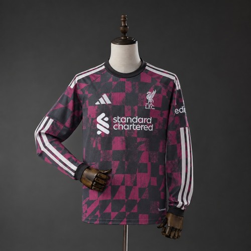 Liver Jersey 2026-2027 Third Long Sleeves Football Kit Soccer Shirt