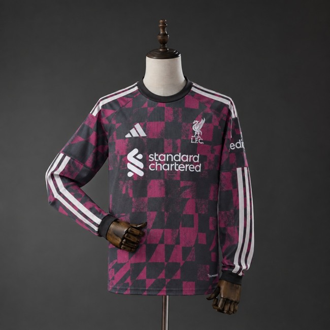 Liver Jersey 2026-2027 Third Long Sleeves Football Kit Soccer Shirt