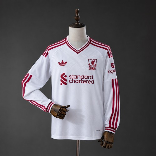 Liver Jersey 2026-2027 Away Long Sleeves Football Kit Soccer Shirt