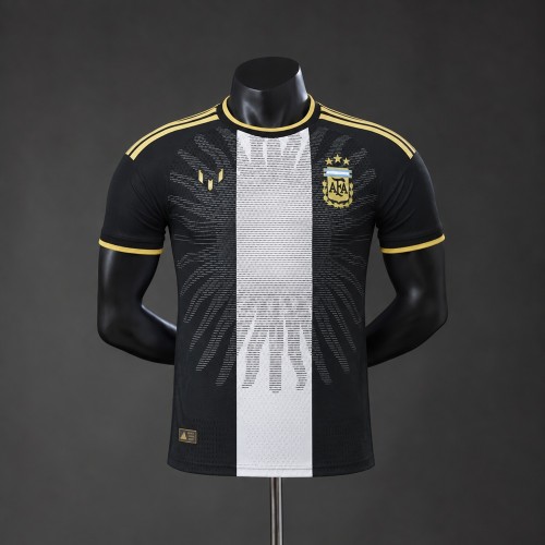Player Version Argentina Jersey 2026 Black Special Football Kit Soccer Shirt