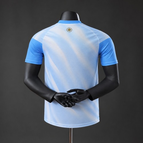 Player Version Argentina Jersey 2026 White Pre-Match Football Kit Soccer Shirt
