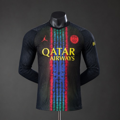 Player Version PSG Jersey 2026-2027 Third Long Sleeves Football Kit Soccer Shirt