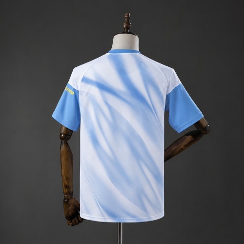 Argentina Jersey 2026 White Pre-Match Football Kit Soccer Shirt