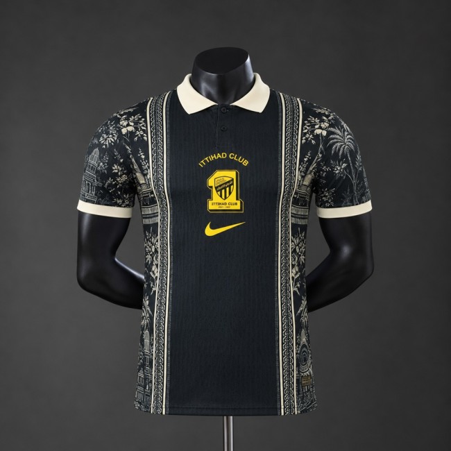 Player Version Al-Ittihad Jeddah Jersey 2026-2027 Special Football Kit Soccer Shirt