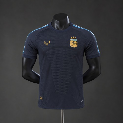 Player Version Argentina Jersey 2026 Black Special Football Kit Soccer Shirt