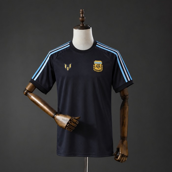 Argentina Jersey 2026 Black Special Football Kit Soccer Shirt
