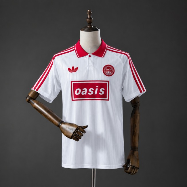 Oasis Live '25 Jersey White Red