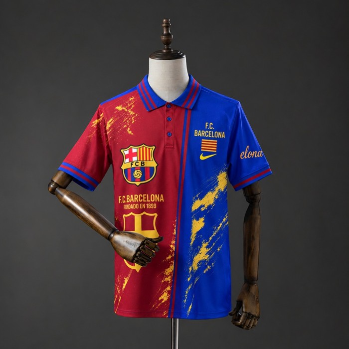 Barcelona Jersey 2026-2027 Red Blue Special Football Kit Soccer Shirt