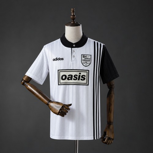 Oasis Jersey 1996 White Retro