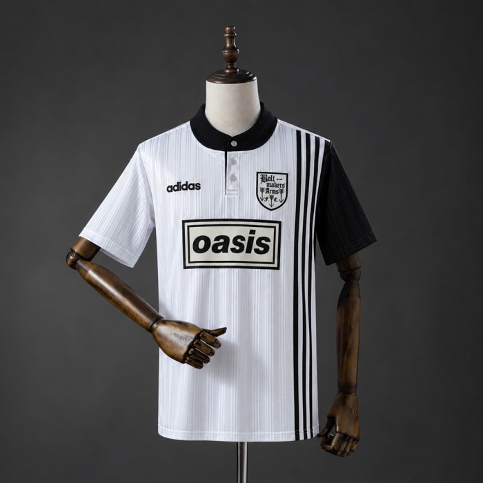 Oasis Jersey 1996 White Retro