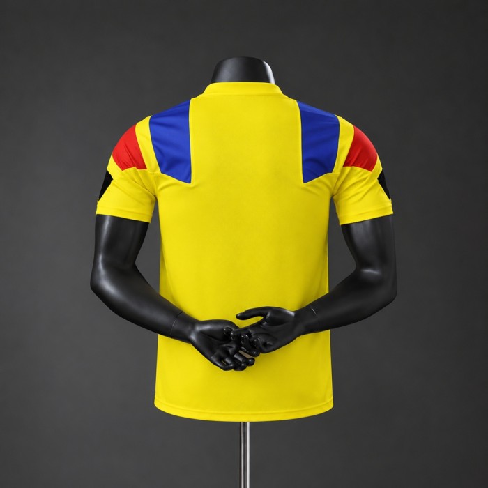 Player Version Club America Jersey 2026-2027 EQT Yellow Football Kit Soccer Shirt