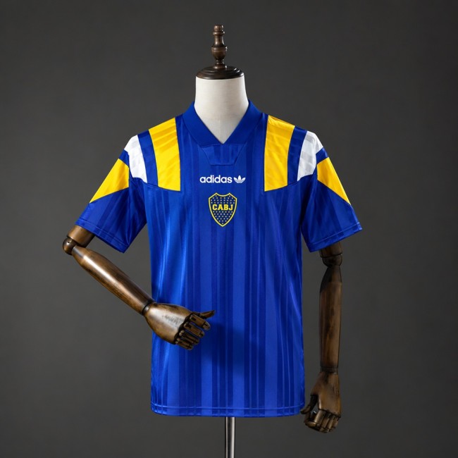 Boca Juniors Jersey 2026-2027 EQT Blue Retro Football Kit Soccer Shirt