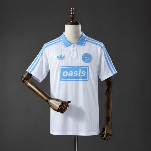 Oasis Live '25 Jersey White Blue