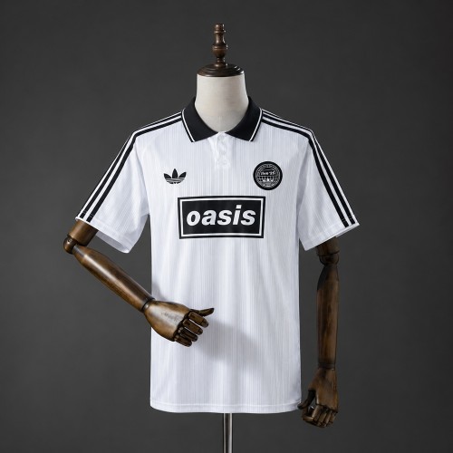 Oasis Live '25 Jersey White Black