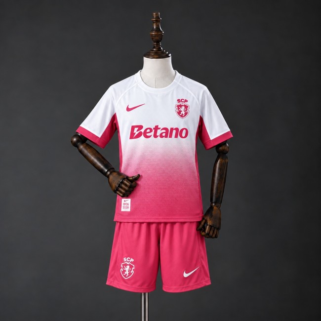 Kids Sporting CP Jersey 2026-2027 Goalkeeper Football Kit Soccer Shirt