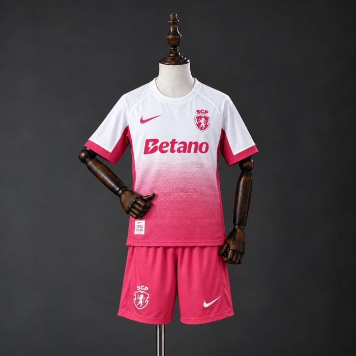 Kids Sporting CP Jersey 2026-2027 Goalkeeper Football Kit Soccer Shirt