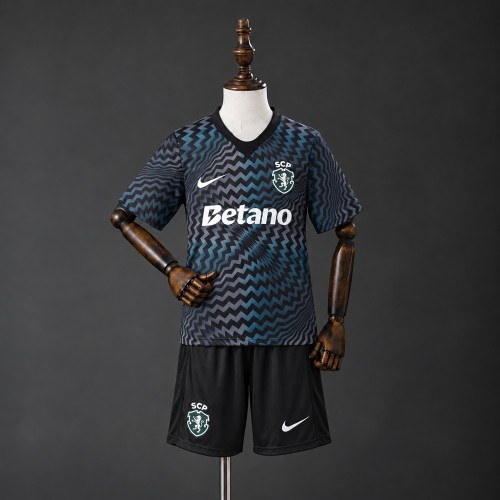 Kids Sporting CP Jersey 2026-2027 Goalkeeper Football Kit Soccer Shirt