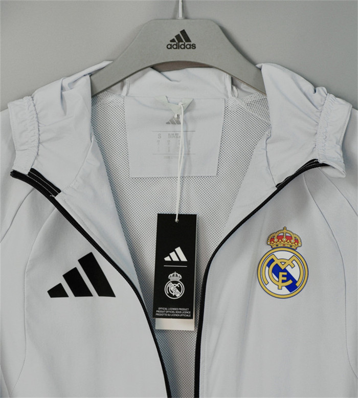 Real Madrid Jersey 2026-2027 Football Soccer Windbreaker