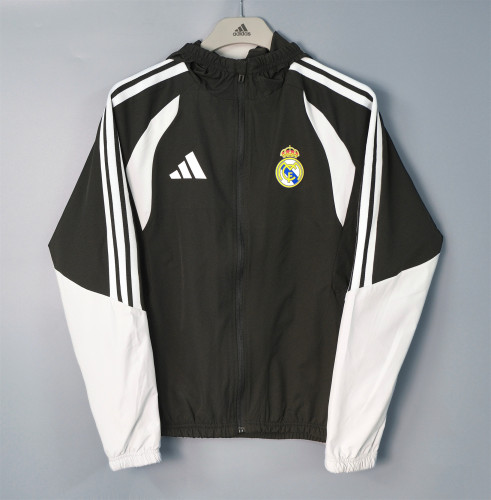 Real Madrid Jersey 2026-2027 Football Soccer Windbreaker