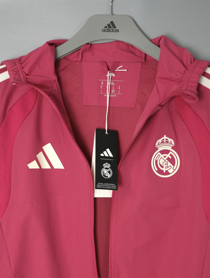 Real Madrid Jersey 2026-2027 Football Soccer Windbreaker
