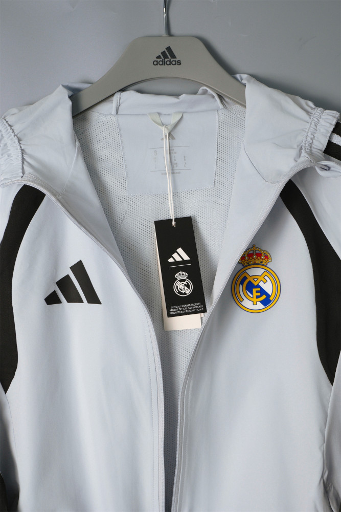 Real Madrid Jersey 2026-2027 Football Soccer Windbreaker