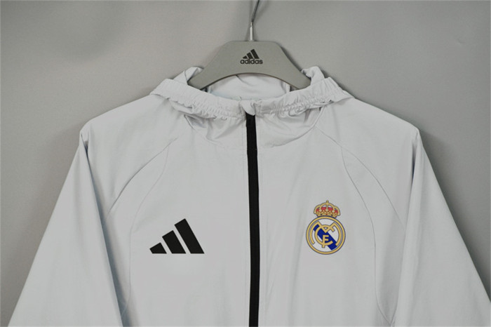 Real Madrid Jersey 2026-2027 Football Soccer Windbreaker