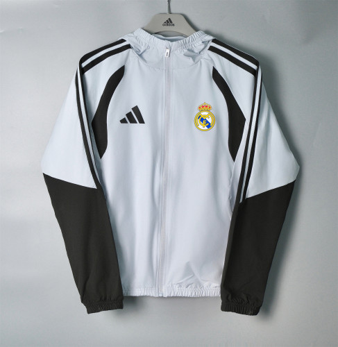 Real Madrid Jersey 2026-2027 Football Soccer Windbreaker