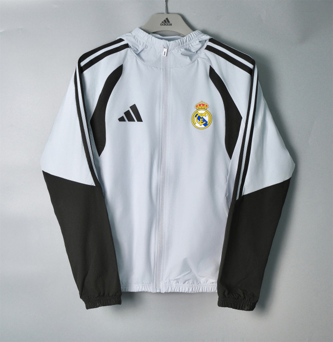 Real Madrid Jersey 2026-2027 Football Soccer Windbreaker