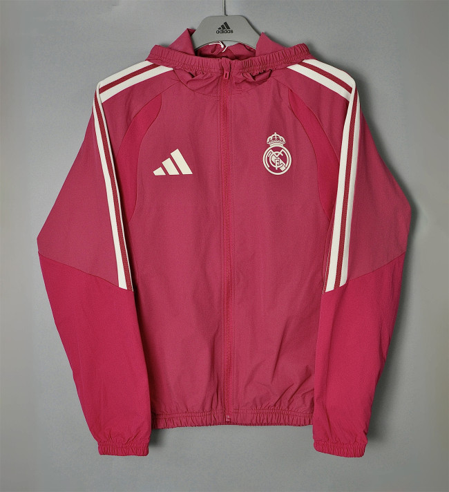 Real Madrid Jersey 2026-2027 Football Soccer Windbreaker